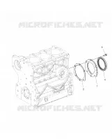 ENGINE, CRANKSHAFT OIL SEAL FLANGE