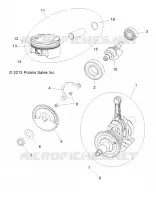ENGINE, CRANKSHAFT, PISTON AND BALANCE SHAFT