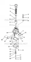 CARBURETOR 440 / 0930760 AND 440 SKS / 0930560 (4922932293032A)