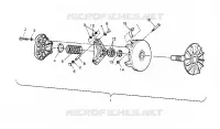 DRIVE CLUTCH ASSEMBLY TRAIL BOSS W958527 (4930323032B010)