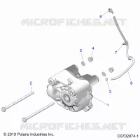 DRIVE TRAIN, FRONT GEARCASE MOUNTING