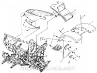 CABIN SPORTSMAN 400L W97AC38C (4939673967A005)
