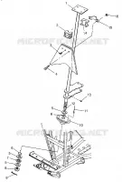 STEERING POST     SPORTSMAN 500 W97CH50A (4939993999B013)