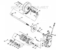 DRIVE TRAIN XLT TOURING 0973357 AND EUROPEAN XLT TOURING E973357 (4937723772B010)