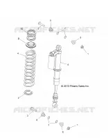 REAR SUSPENSION SHOCK MOUNTING