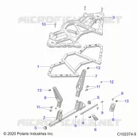 REAR BODYWORK RACK