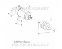 ENGINE, STARTING MOTOR