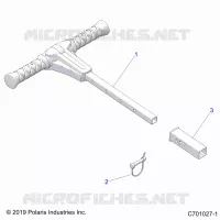 BODY, PASSENGER GRAB BAR