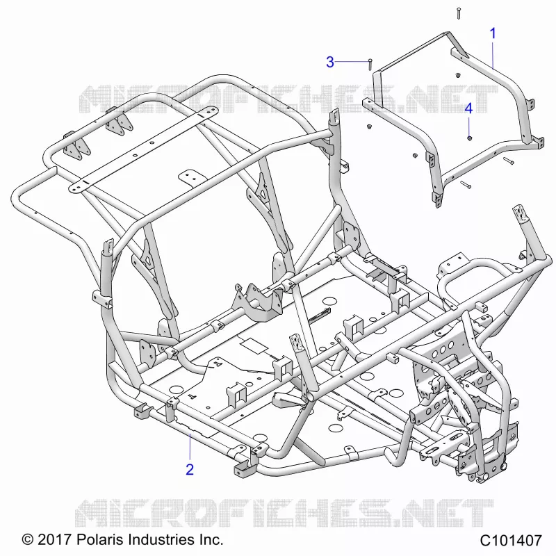 CHASSIS, MAIN FRAME