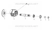 FRONT TIGHTENER ASSEMBLY SPORTSMAN 4X4 / W938039 (4926382638012A)