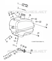 FUEL TANK AND HOSES