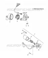 GENERATOR/STARTING MOTOR