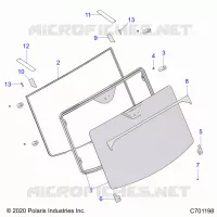 WINDSHIELD, FIXED