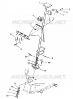 STEERING POST    MAGNUM 6X6