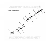 DRIVE TRAIN, SHIFT FORKS