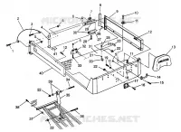 REAR BED MOUNTING 6X6 400L