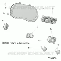 ELECTRICAL, DASH GAUGE/SWITCHES STD
