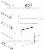 TOOL KIT    440 XC 0971760 (4937873787B014)