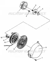 RECOIL STARTER ASSEMBLY RXL TOURING E940869 (49274327430041)