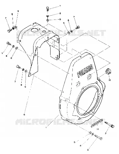 BLOWER HOUSING (STAR) (4910951095027A)