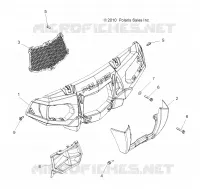 FRONT BUMPER AND MOUNTING