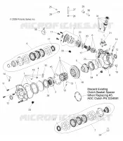 DRIVE TRAIN, FRONT GEARCASE AND MOUNTING