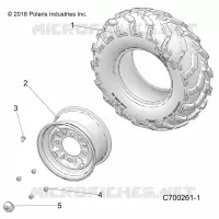 WHEELS, FRONT