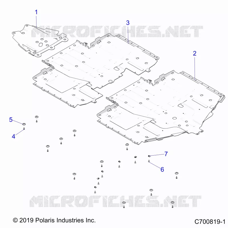 CHASSIS, SKID PLATES