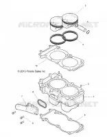 CYLINDER AND PISTON