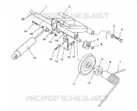 REAR TORQUE ARM XLT/0930767    XLT SKS/0930567 (4923012301025A)
