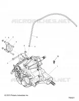 DRIVE TRAIN, MAIN GEARCASE MOUNTING