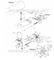 SEAT   GAS TANK ASSEMBLY STORM 0950782, STORM SKS 0950582,  EURO STORM E9 (4929012901A008)