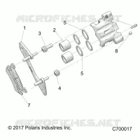 FRONT BRAKE CALIPER