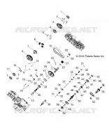 DRIVE TRAIN, MAIN GEARCASE INTERNAL