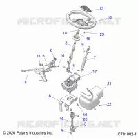 STEERING,STEERING ASSEMBLY, EPS