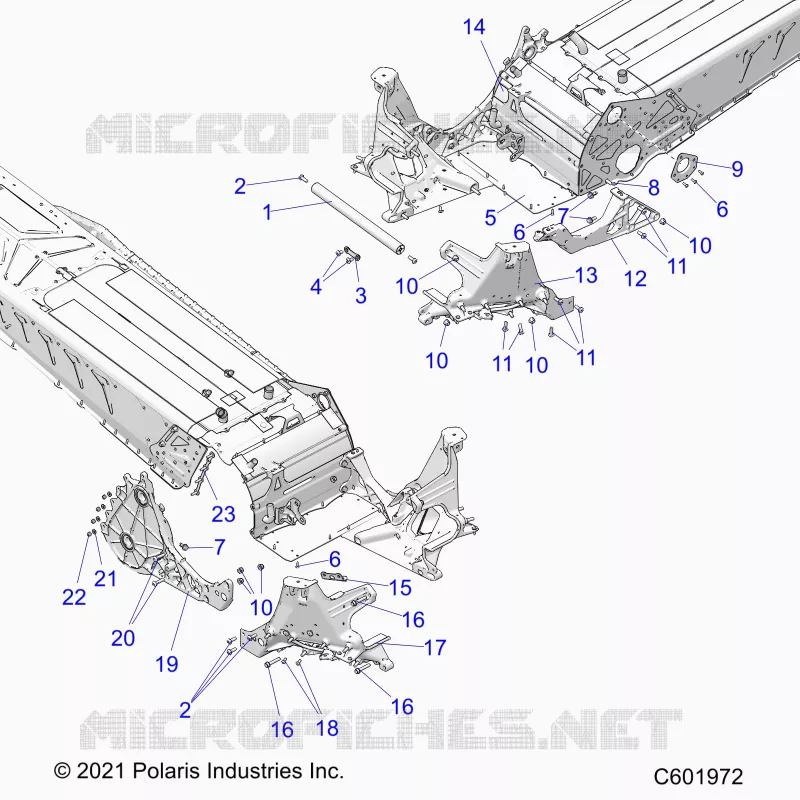 CHASSIS, BULKHEAD ASM.