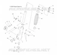 SUSPENSION, FRONT STRUT 