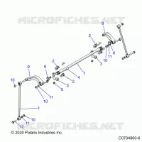 SUSPENSION, REAR STABILIZER BAR