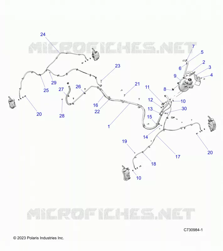 BRAKES, BRAKE LINES AND MASTER CYLINDER