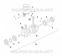 PISTON   CRANKSHAFT