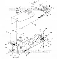 SEAT   GAS TANK CLASSIC 0952865 (4935383538A008)