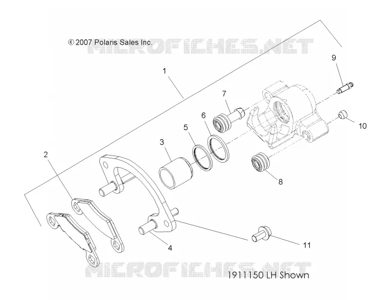 FRONT BRAKE CALIPER