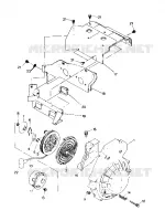 BLOWER HOUSING/RECOIL STARTER INDY LITE GT (4920132013025A)