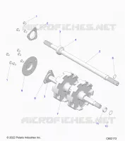 DRIVE TRAIN, JACKSHAFT AND DRIVE SHAFT
