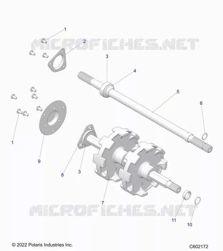 DRIVE TRAIN, JACKSHAFT AND DRIVE SHAFT