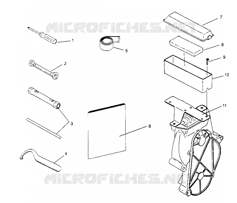 TOOL KIT    500 CARB 0952764 (4929192919C004)