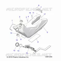FUEL SYSTEM, FUEL TANK ASM.