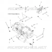 DRIVE TRAIN, MAIN GEARCASE MOUNTING