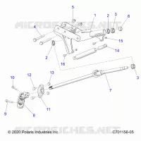 STEERING, LINKAGE, TILT AND RELATED, STANDARD