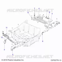 REAR BODYWORK RACK, MOUNTING
